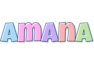 Amana pastel logo