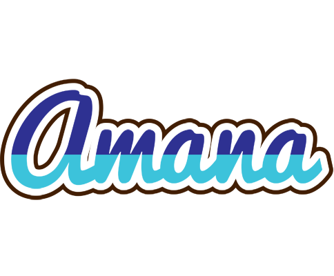 Amana raining logo