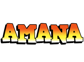 Amana sunset logo