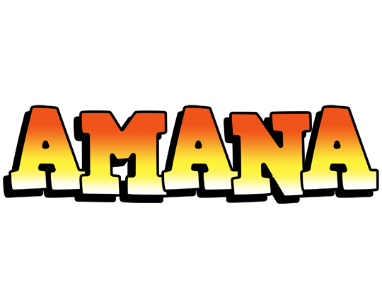 Amana sunset logo