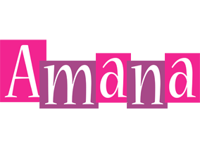 Amana whine logo