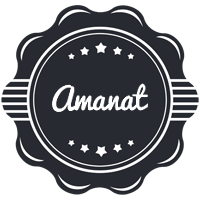 Amanat badge logo