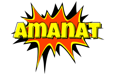 Amanat bazinga logo