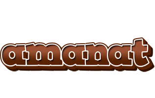 Amanat brownie logo