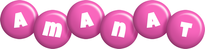 Amanat candy-pink logo