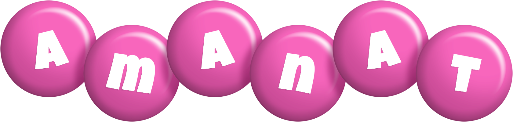 Amanat candy-pink logo