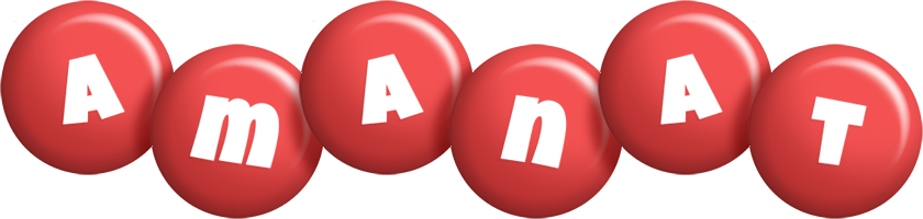 Amanat candy-red logo