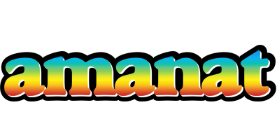 Amanat color logo