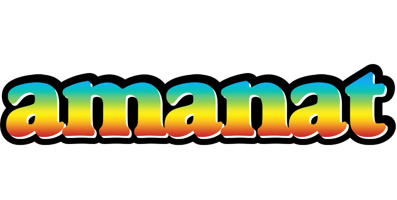 Amanat color logo