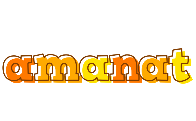 Amanat desert logo