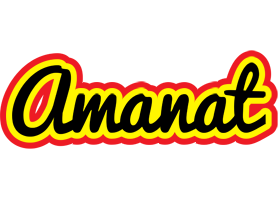 Amanat flaming logo