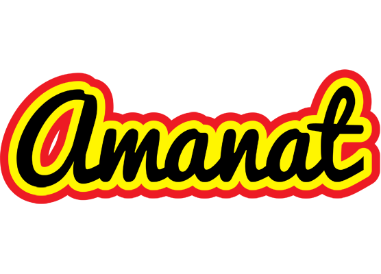 Amanat flaming logo