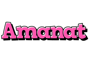 Amanat girlish logo