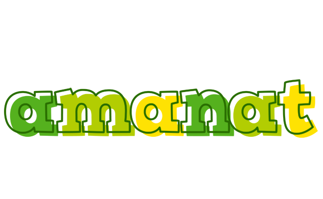 Amanat juice logo