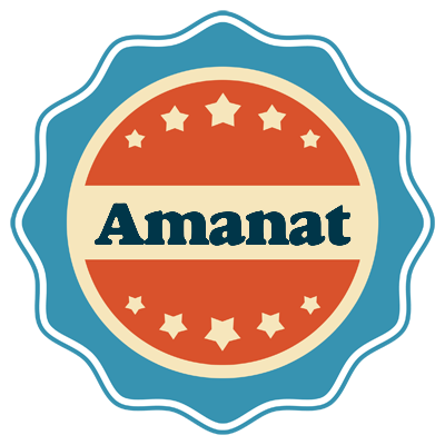 Amanat labels logo