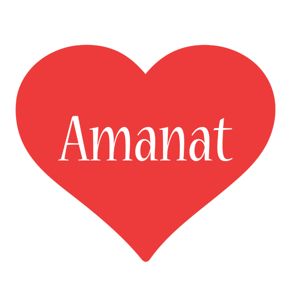 Amanat love logo