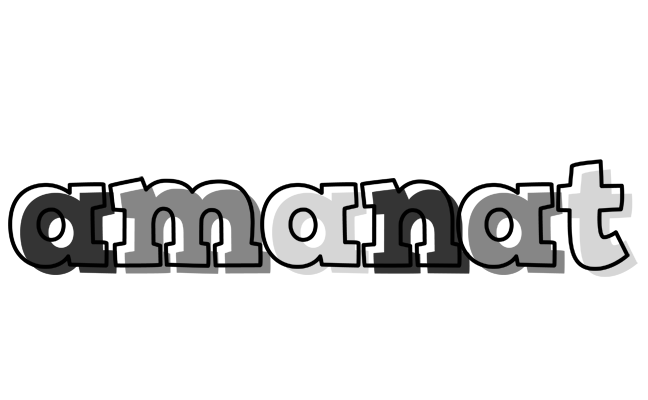 Amanat night logo