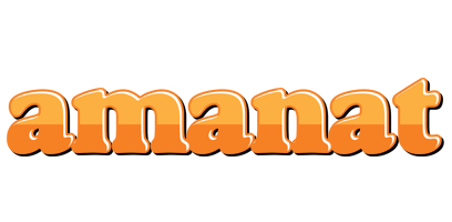 Amanat orange logo