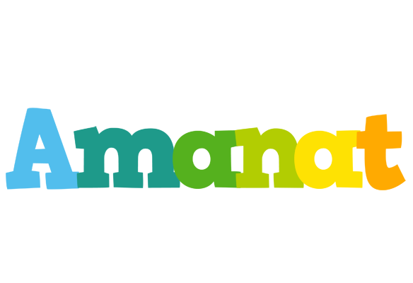 Amanat rainbows logo