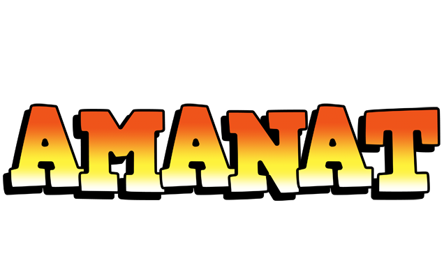 Amanat sunset logo