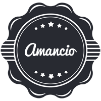 Amancio badge logo