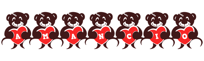 Amancio bear logo