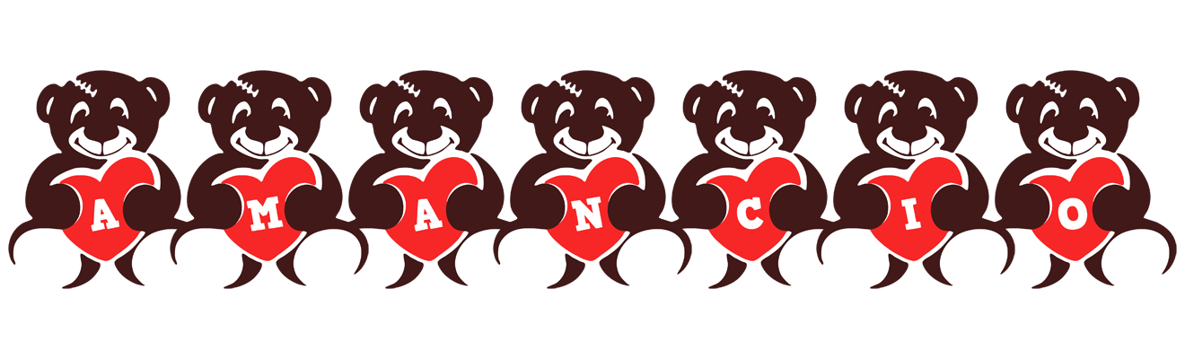 Amancio bear logo