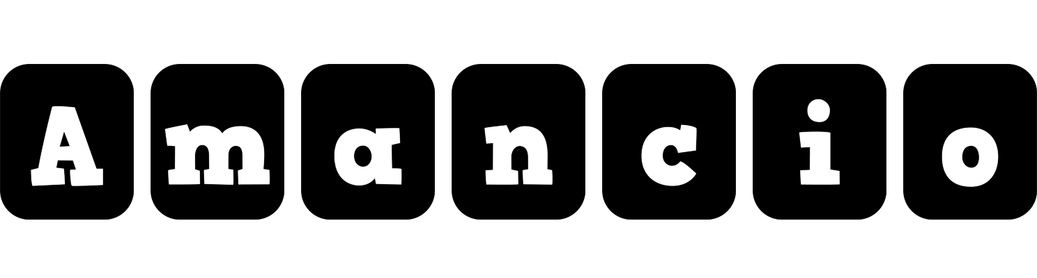 Amancio box logo