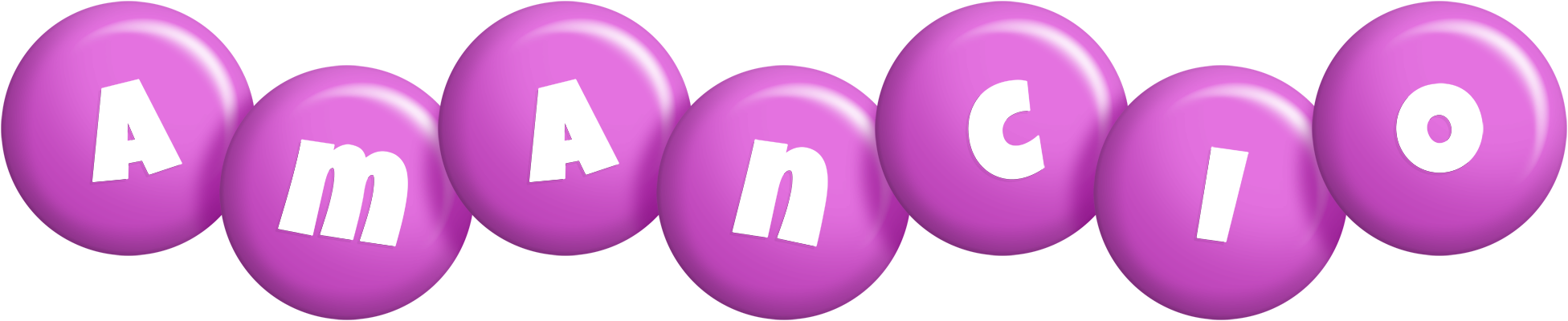 Amancio candy-purple logo