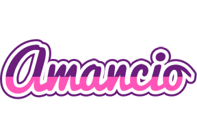 Amancio cheerful logo