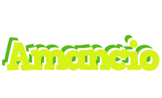 Amancio citrus logo