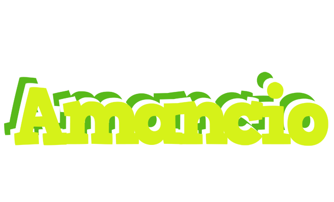 Amancio citrus logo