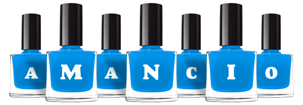 Amancio glossy logo