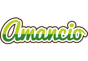 Amancio golfing logo