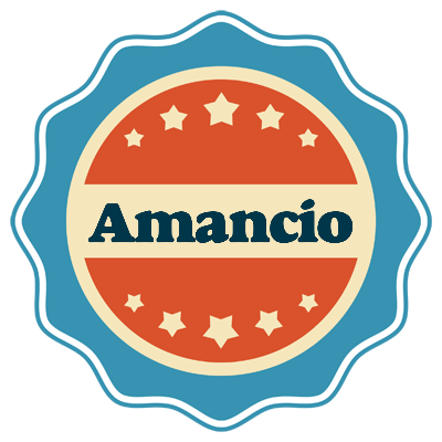 Amancio labels logo