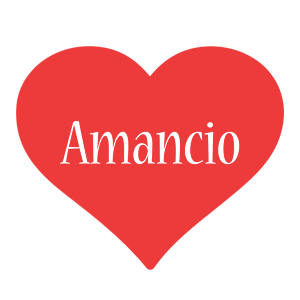 Amancio love logo