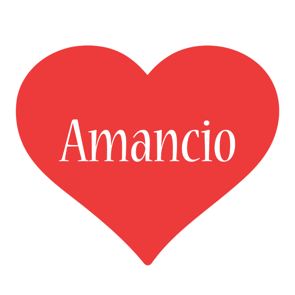 Amancio love logo