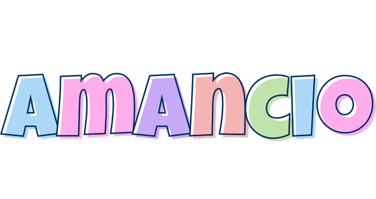 Amancio pastel logo