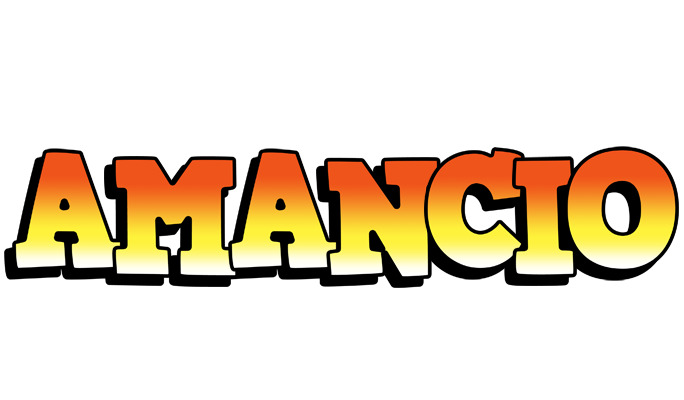 Amancio sunset logo