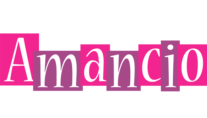 Amancio whine logo