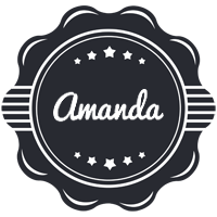 Amanda badge logo