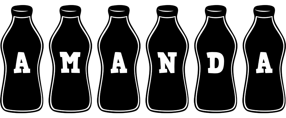 Amanda bottle logo