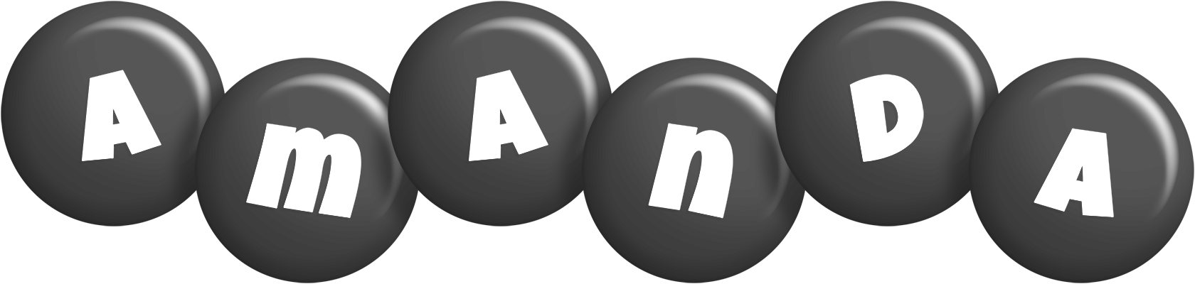 Amanda candy-black logo