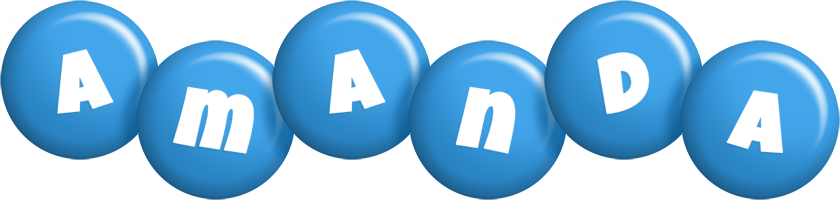 Amanda candy-blue logo