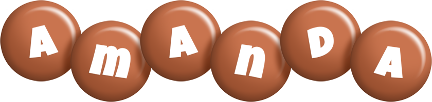 Amanda candy-brown logo