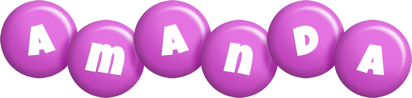 Amanda candy-purple logo
