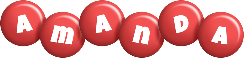 Amanda candy-red logo