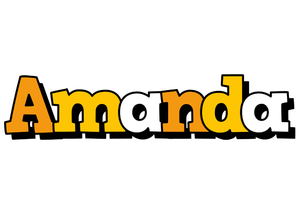Amanda cartoon logo