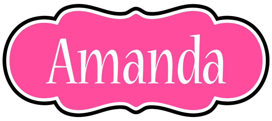 Amanda invitation logo