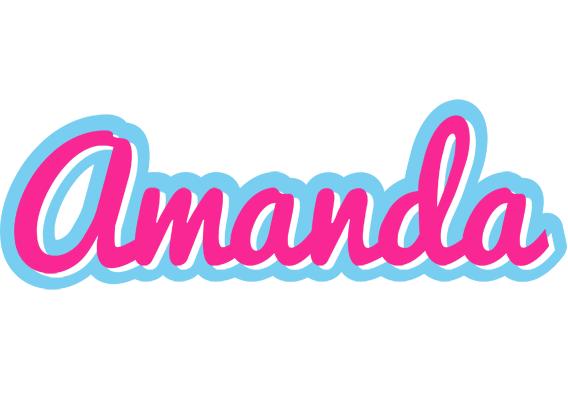 Amanda popstar logo